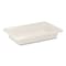 Rubbermaid Commercial Food/Tote Boxes, 2gal, 18w x 12d x 3 1/2h, White FG350700WHT - alternate 1